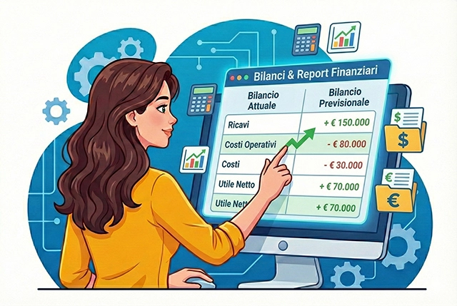 Schermata Bilancio